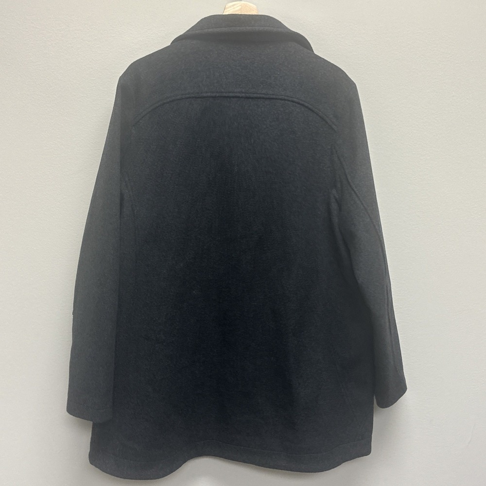 Pendleton Wool Striped Interior Toggle Coat Women… - image 2